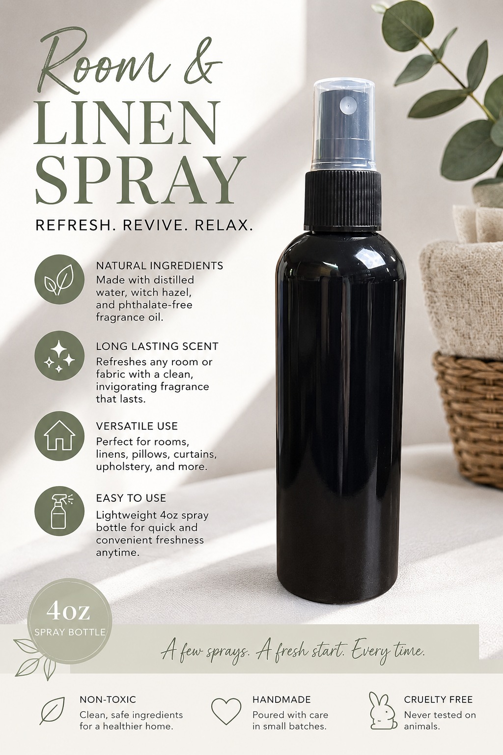 Maple Apple Cider | Room & Linen Spray 4oz