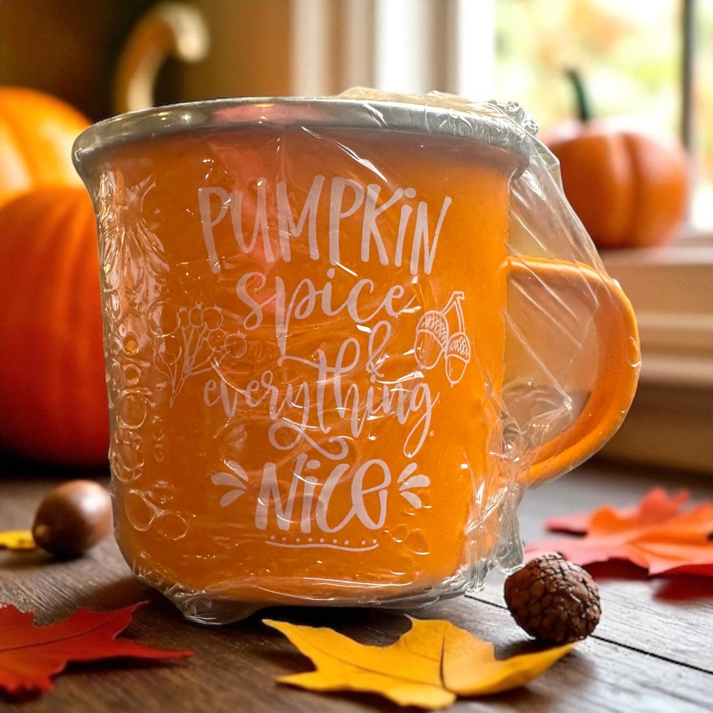 Decorative Pumpkin Cup Wax Melts