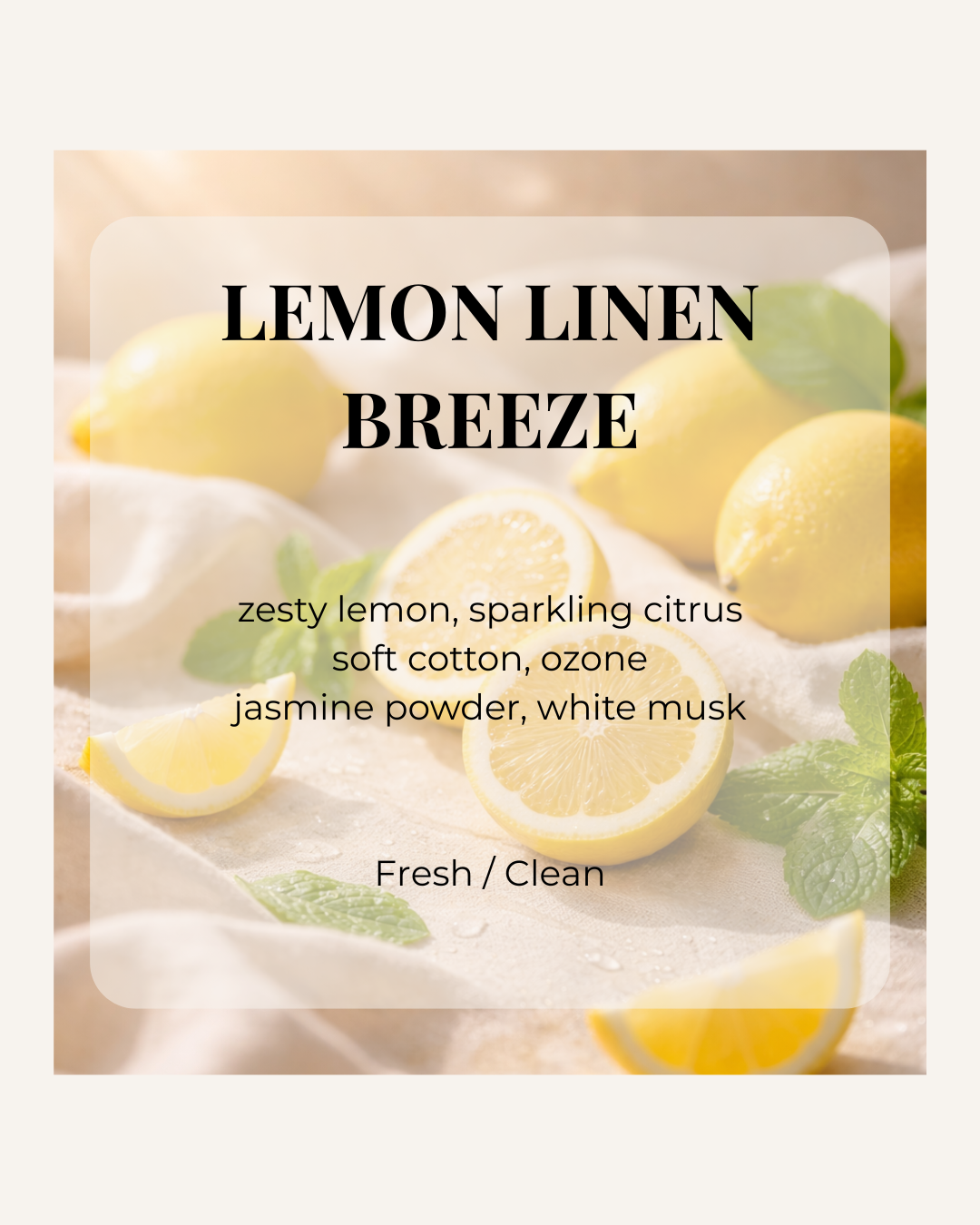 Lemon Linen Breeze