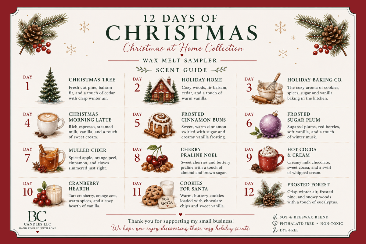 12 Days of Christmas Sample Box