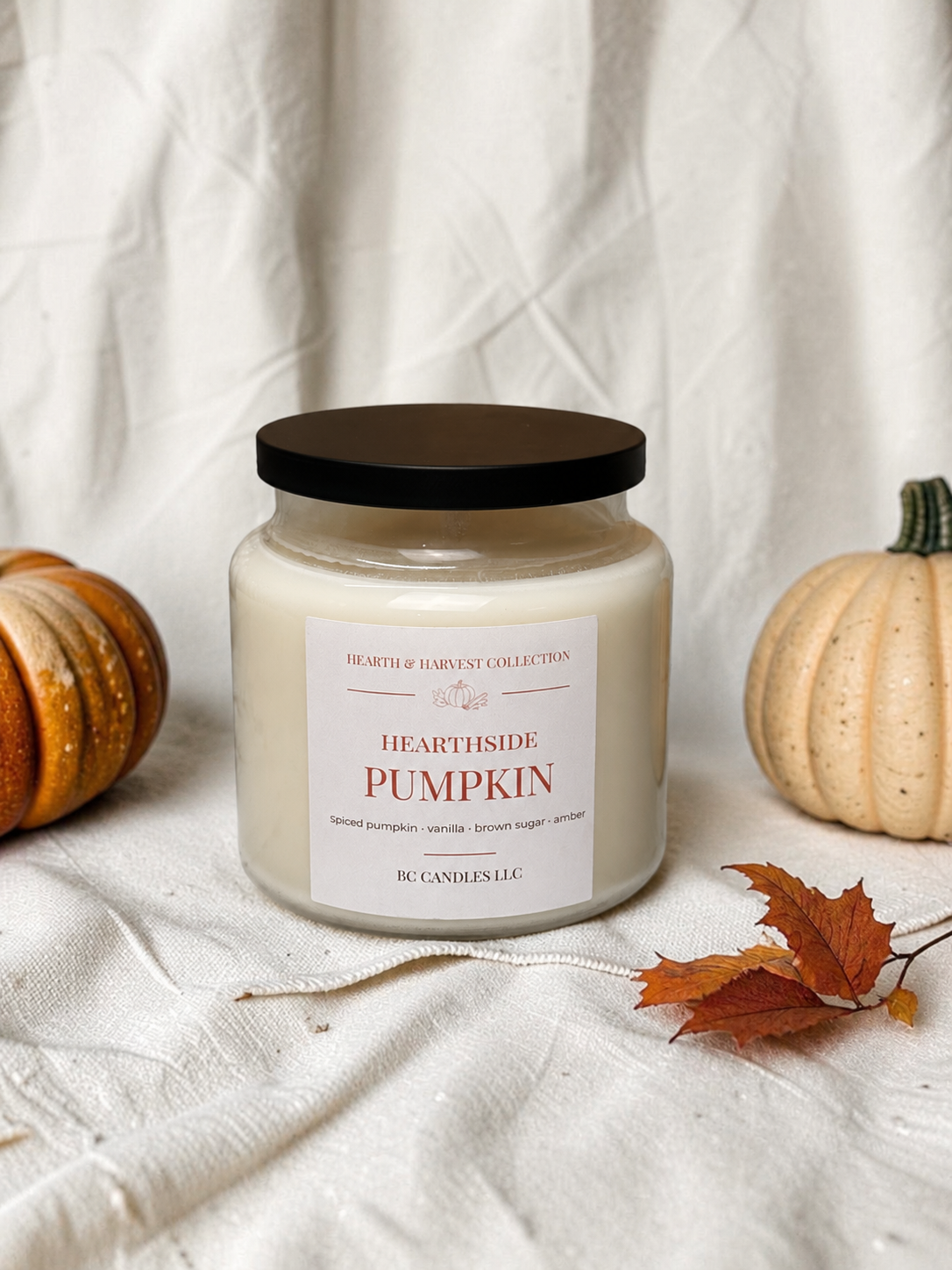 Hearthside Pumpkin | 17oz Candle