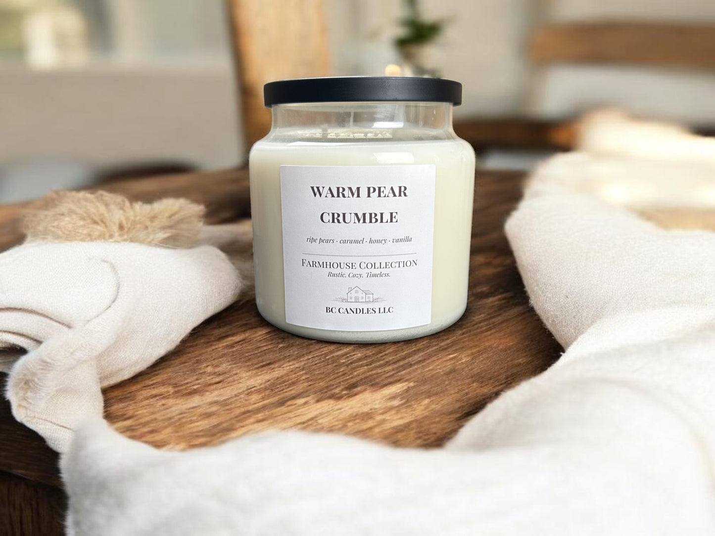 Warm Pear Crumble