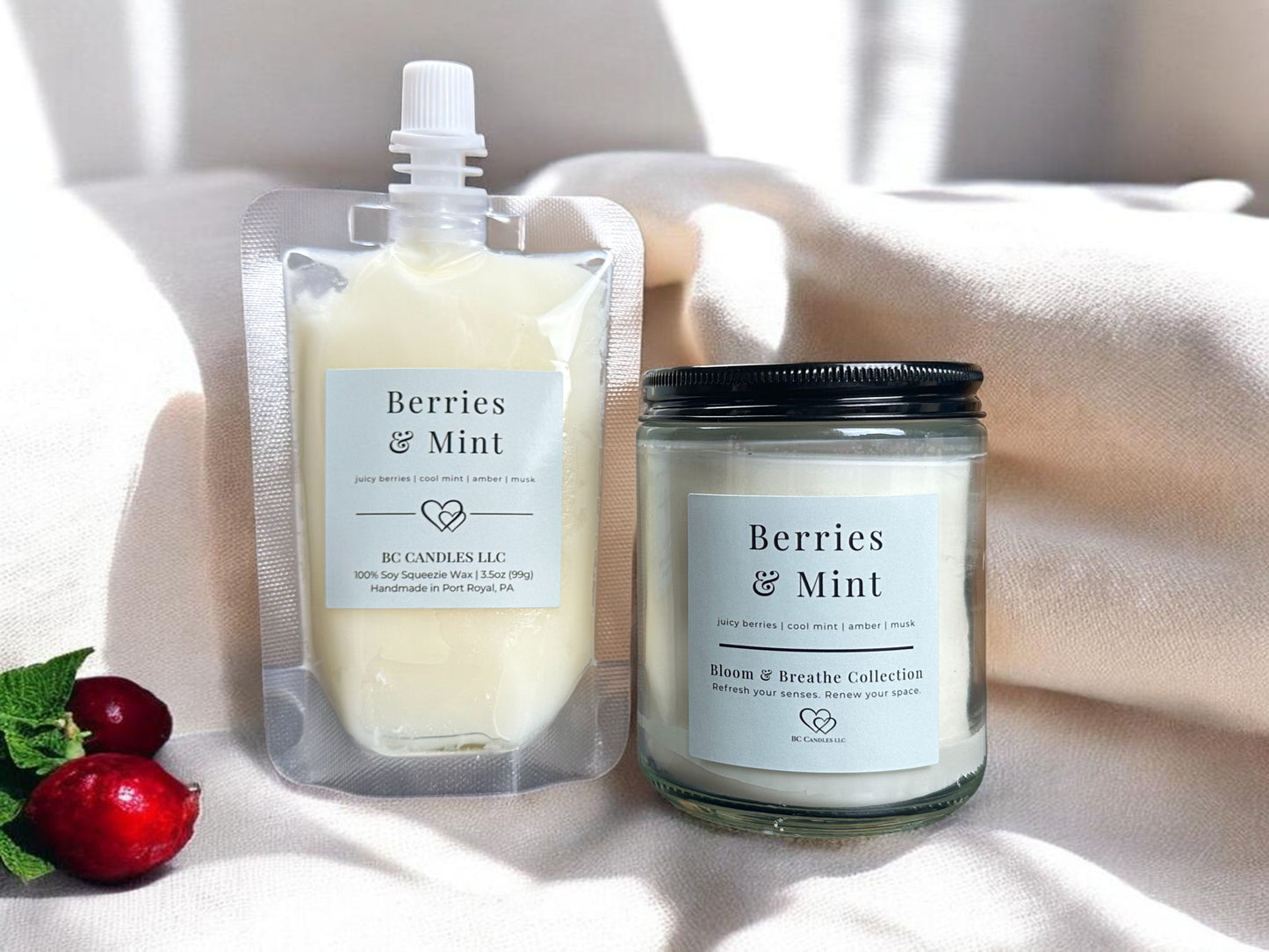 Berries & Mint