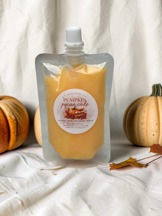 Pumpkin Pecan Cake | Squeezie Wax