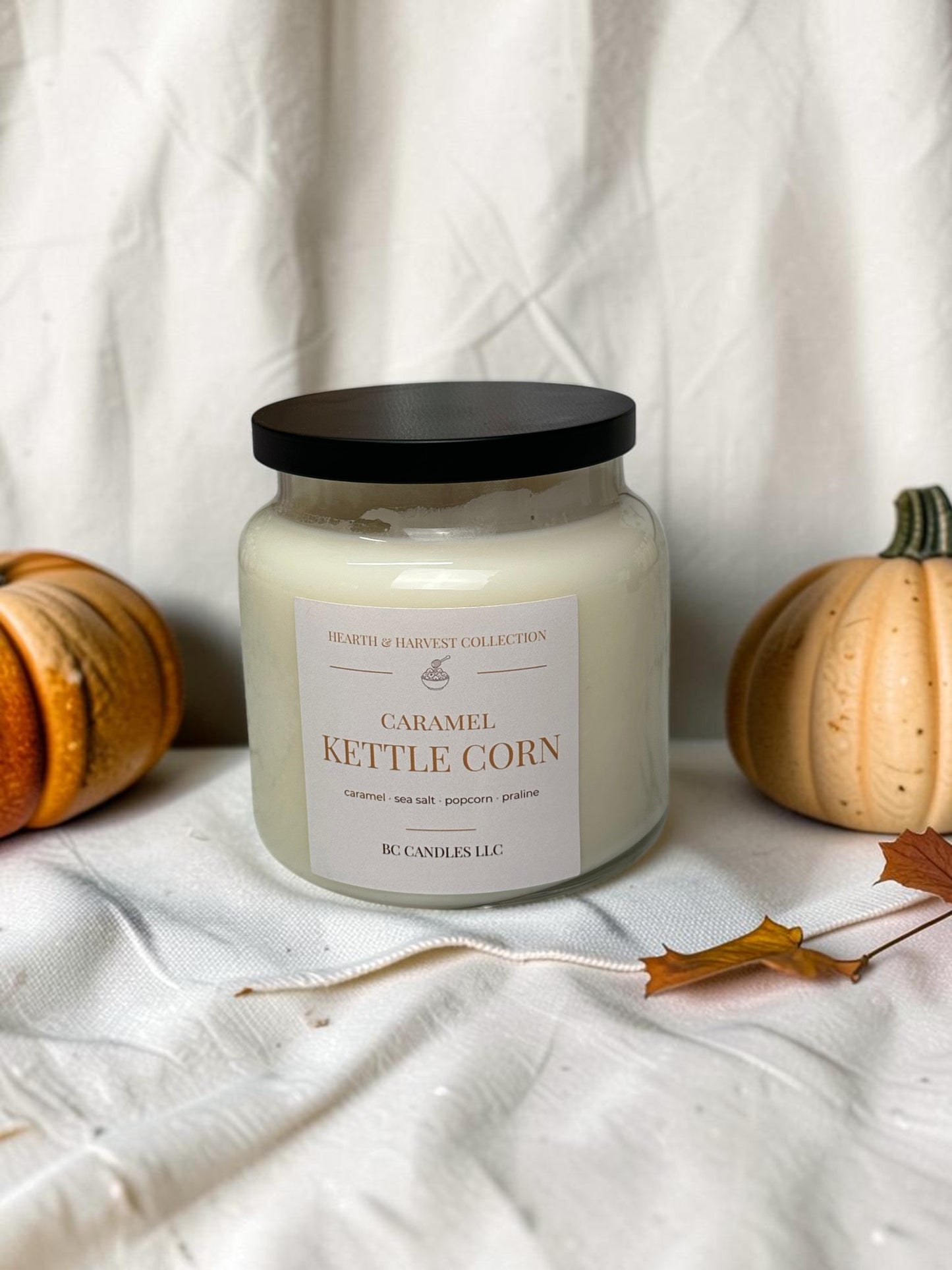 Caramel Kettle Corn | 17oz Candle