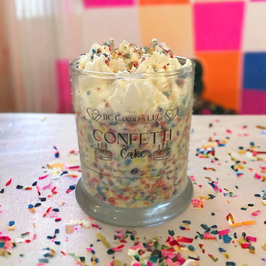 Confetti Cake Candle