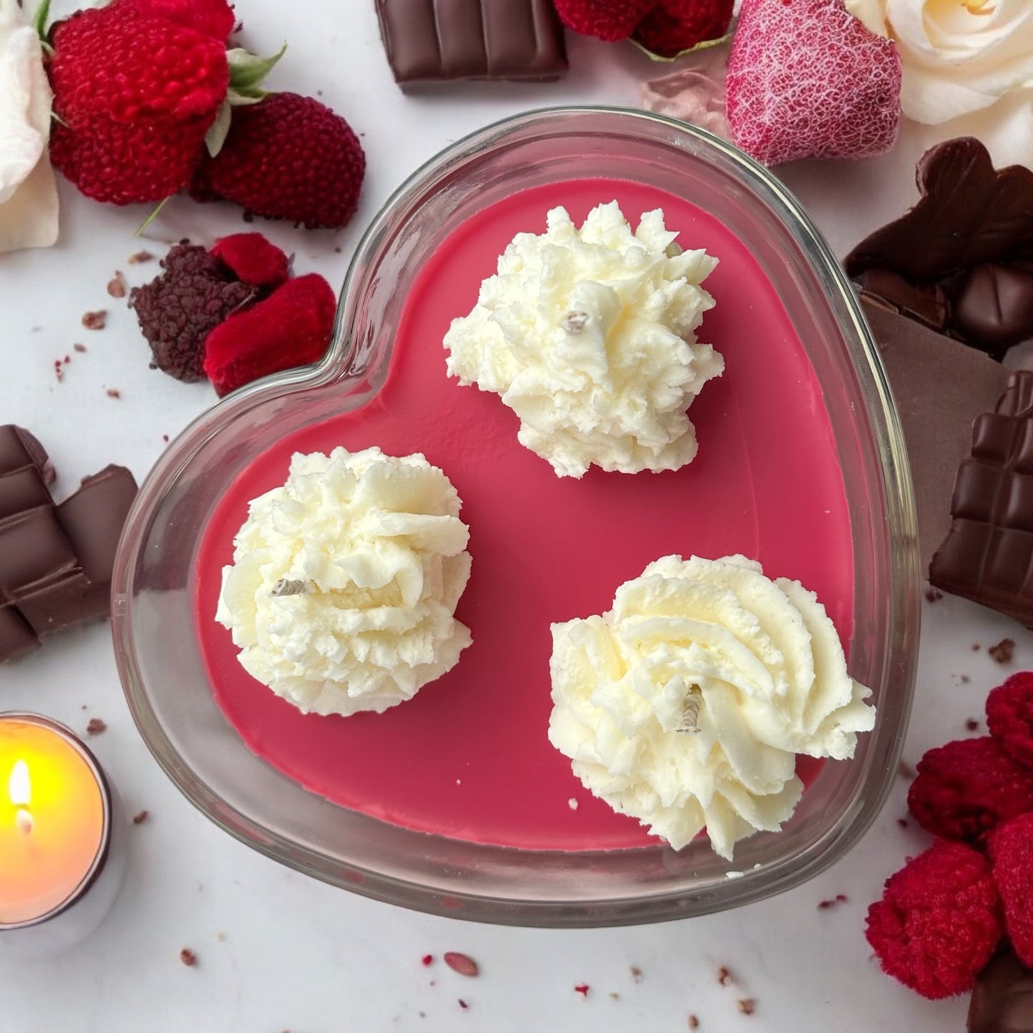 Heart Candles | 13.5oz | Valentines Collection
