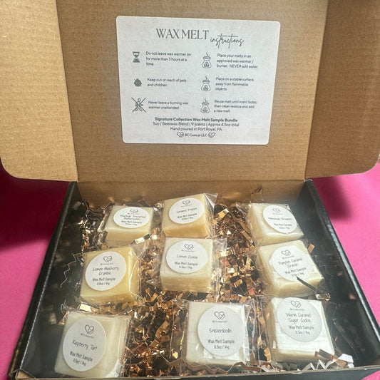 Wax Melt Sample Bundle | Signature Collection