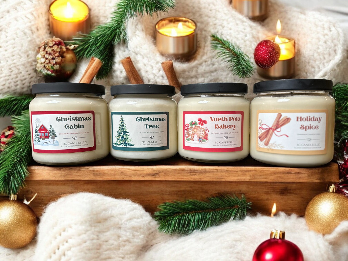Classic Christmas Collection | 16oz Candles