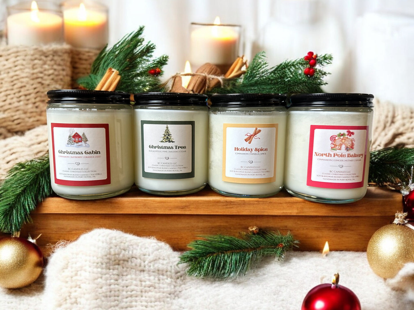 Classic Christmas Collection | 7oz Candle