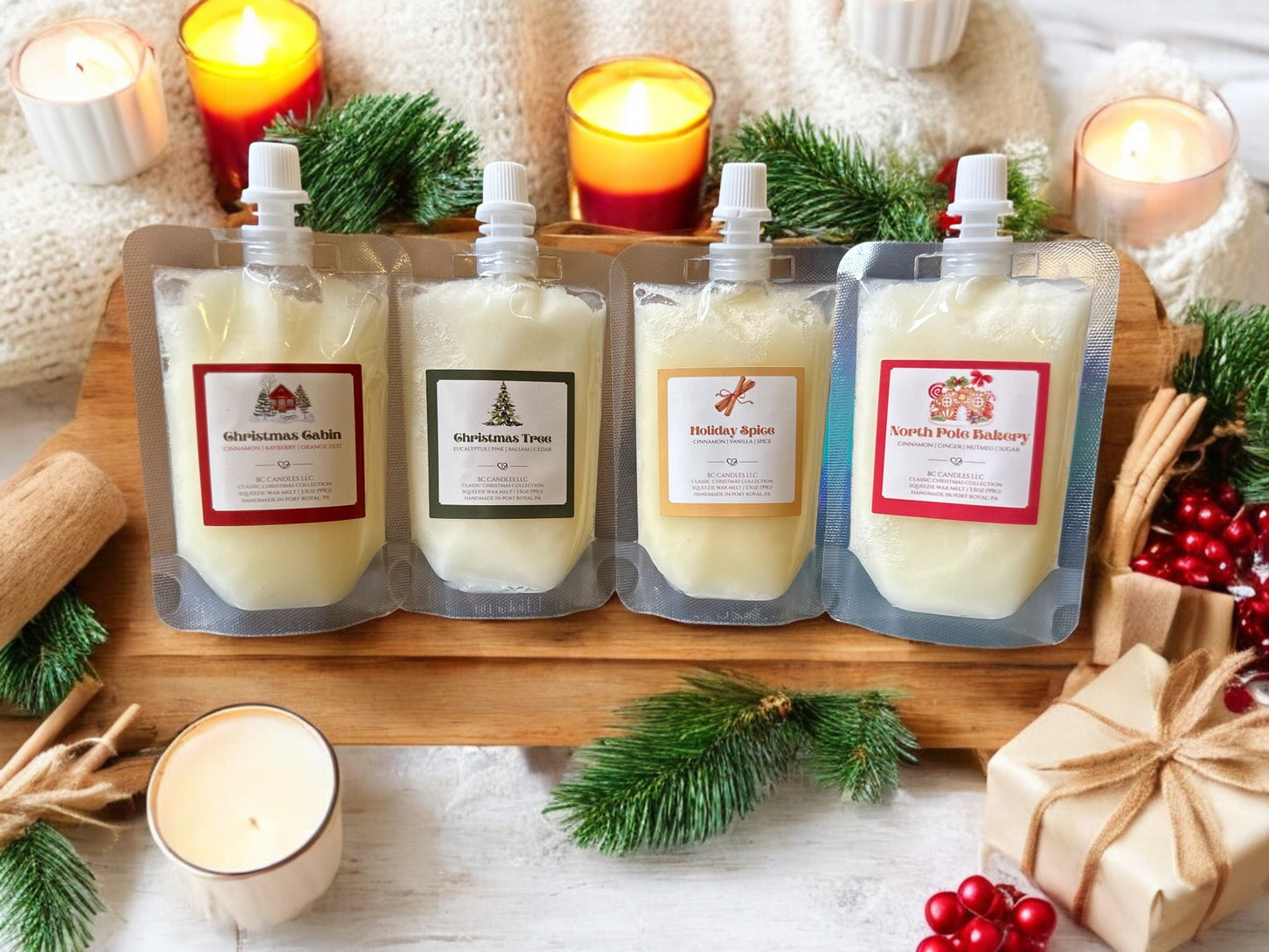 Classic Christmas Collection | Squeezie Wax